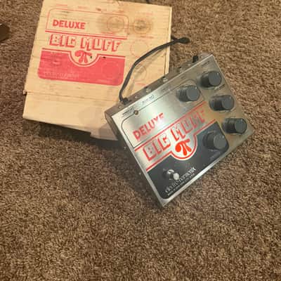 Electro-Harmonix Deluxe Big Muff Pi 1978 - 1982 - Silver. With Box and Original Paperwork and Sales Receipt image 2