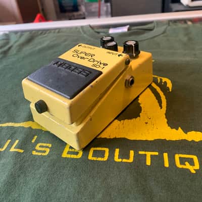 Boss SD-1 Super OverDrive (Black Label) 1981 - 1988 - Yellow image 2
