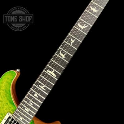 Mint PRS Paul Reed Smith CE24 Semi-Hollow Quilt Eriza Verde w/bag image 4