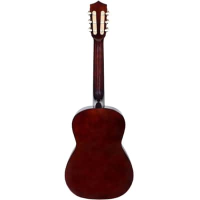 New H.Jimenez LG1 Voz Fuerte Nylon String Acoustic Guitar with Spruce Top and Padded Gig Bag image 3