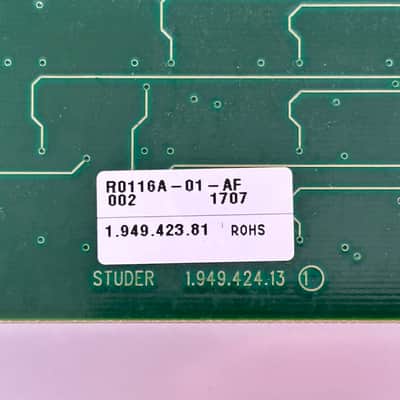 Studer AES/EBU M1 Card 16-CH AES/EBU Card (Input SRCs) for D21m & D23m image 4