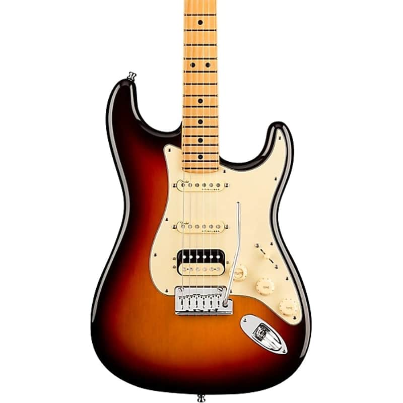 Fender American Ultra Stratocaster HSS Maple Fingerboard Electric Guitar 2024 - Ultraburst image 1