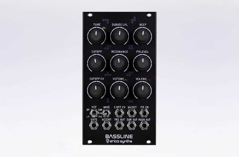 ERICA SYNTHS BASSLINE BLACK : BRAND NEW :  [DETROIT MODULAR] image 1