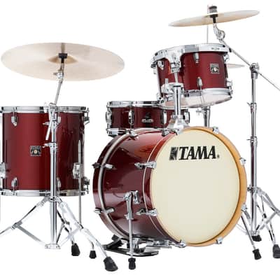 TAMA CK48-DRP Superstar Classic Drumset + Hardware ohne Becken dark red sparkl image 3