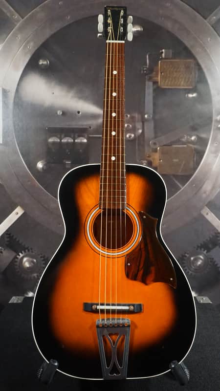 1975 Harmony Stella H6130 Sunburst Parlor Acoustic Guitar USA Vintage Chicago Made image 1