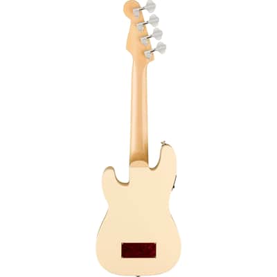 Fender Fullerton Precision Bass Ukulele Olympic White - Fretted Bass Ukulele Bild 2