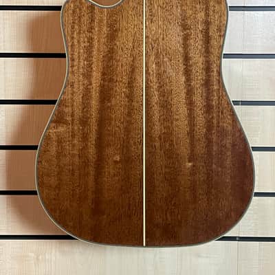 D'Angelico Excel Bowery Vintage Natural All-Solid Acoustic Guitar Gigbag Made in China image 10