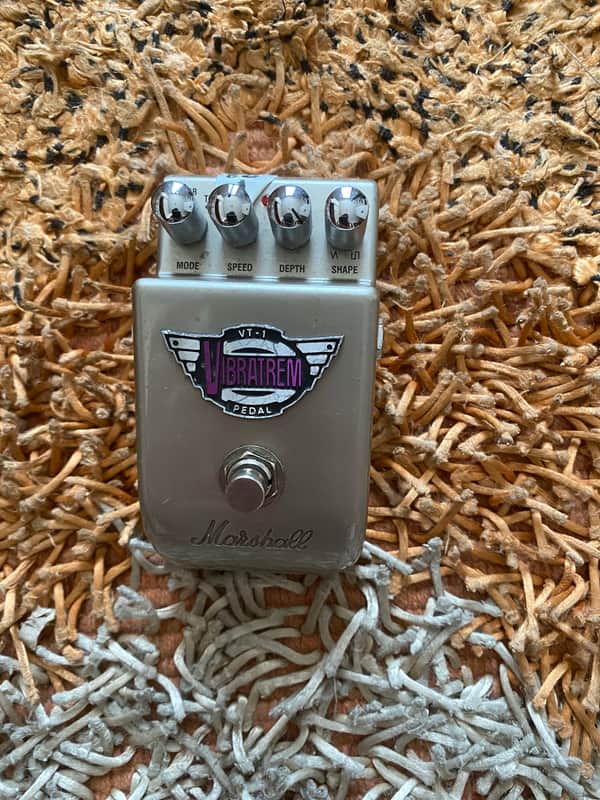 Marshall VT-1 Vibratrem Vibrato and Tremolo Pedal 2010s - Silver image 1