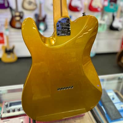 Fender 75th Anniversary American Ultra II Telecaster, Ebony Fingerboard, Liquid Gold image 9