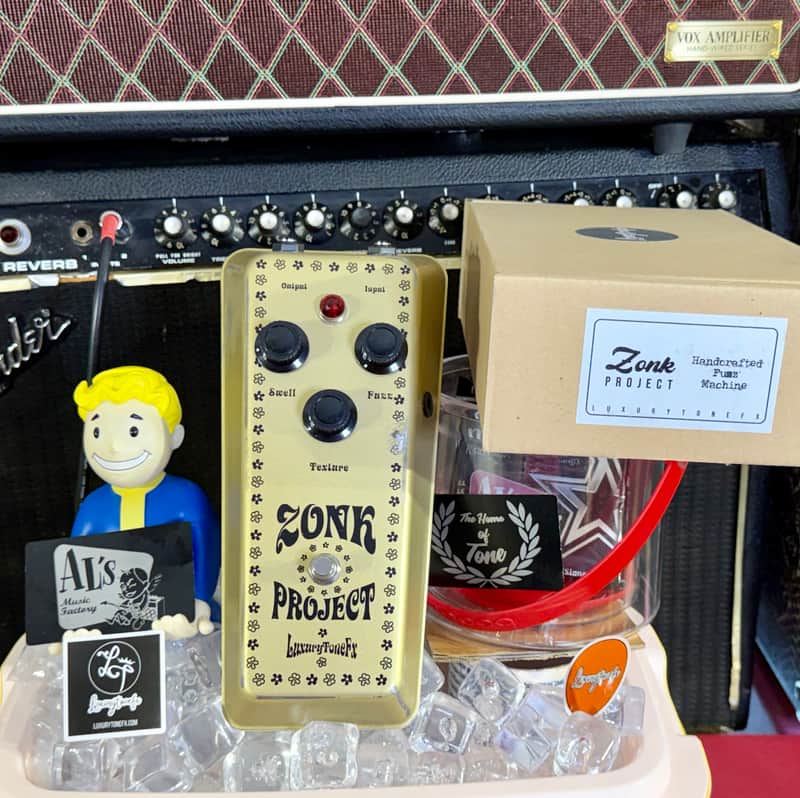Luxury Tone FX ZONK PROJET BIG SIZE  Hand Crafted FUZZ MACHINE  RELIC 2026 image 1