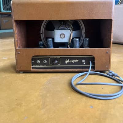 1950s Gibson GA-8 Gibsonette Tube Amplifier | Serviced | Original Jensen Speaker | Vintage USA image 3