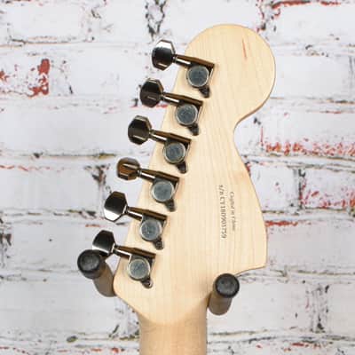 Squier - 2018 Contemporary Active Stratocaster HH Electric Guitar Olympic White - USED image 13