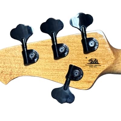 Ernie Ball Music Man StingRay 4 Special, Smoked Chrome with Ebony *IN STOCK* image 9