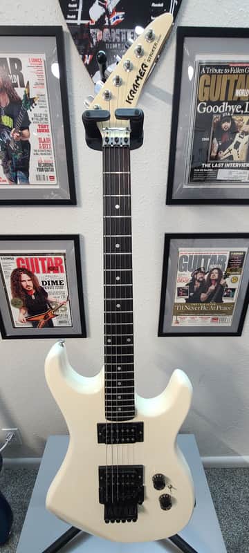 Kramer Striker ST200 Maricela Juarez Duncan DDJ Vintage pickups! 1980s - White image 1