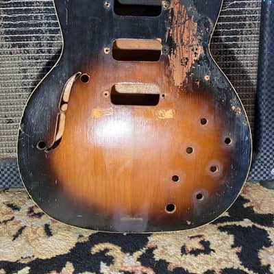 Kay Unloaded Speed Demon K573 Body PROJECT 1960s - Vintage Sunburst image 2
