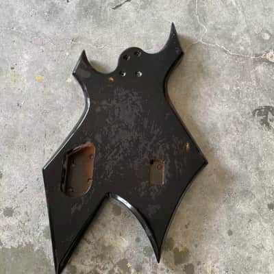 Custom DIY Project Black 4 Warlock Style String Bass Body image 2