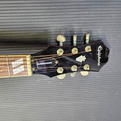 Epiphone Hummingbird 2010 - Cherry Sunburst image 4