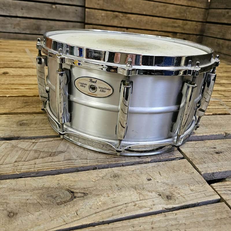 Snare Drum 14" Pearl Sensitone Elite Aluminium USED! RKSAS280326 image 1
