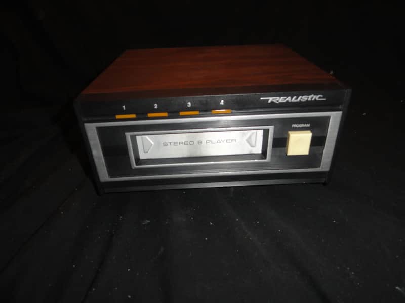 Vintage Realistic Stereo 8 Track Player Deck 14-935 TR-169 WORKING CLEAN image 1