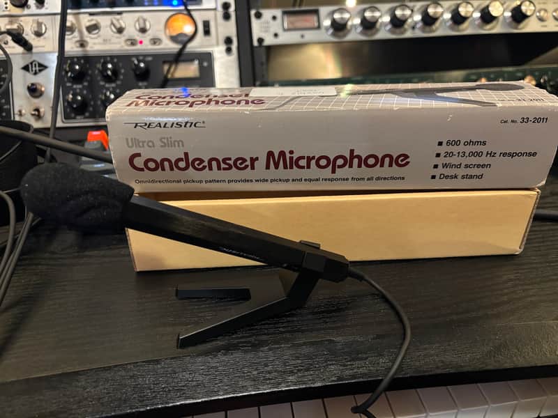 Realistic Ultra Slim Condenser Microphone image 1