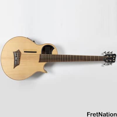 Warwick Alien Acoustic 6-String Bass w/ Fishman Piezo Prefix System A/E w/ Bag - 7.5 Pounds #8667-21 Warwick Alien 6-String Acoustic Bass image 3