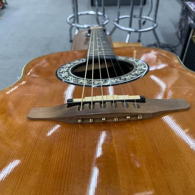 Ovation 1612 Custom Balladeer 1979 - Natural W Ovation Case image 4