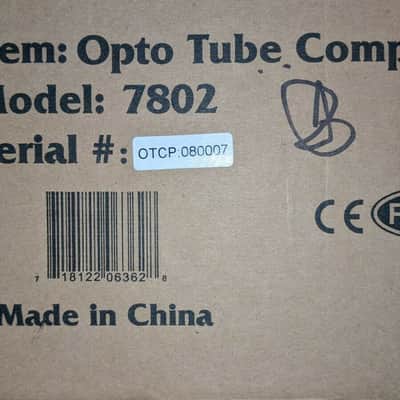 Chameleon Labs 7802 2-Channel Stereo Optical Opto Tube Compressor Serial #7 w/ Extras image 6
