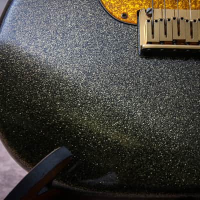 FENDER MIJ Hellecasters Limited Edition John Jorgenson Stratocaster "Black Gold Sparkle + Rosewood" (1997) image 9