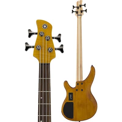 Yamaha TRBX604FM 4-String 2022 Matte Amber image 4