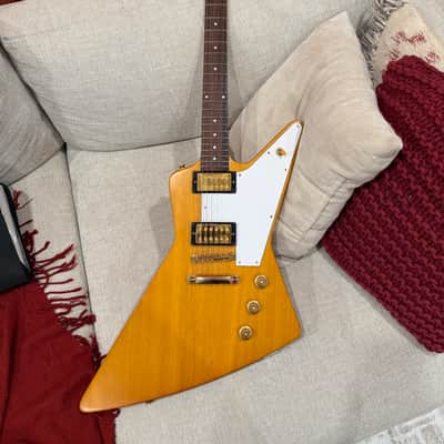 Epiphone '58 Korina Explorer (with BKP Juggernaut Pickups) image 1