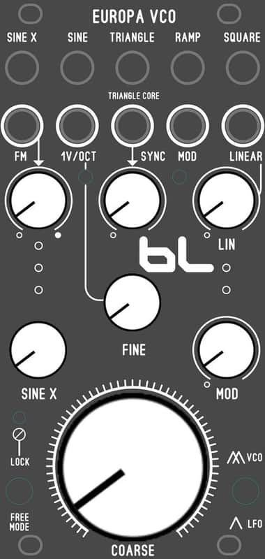 BLUE LANTERN EUROPA VCO : BRAND NEW :  [DETROIT MODULAR] image 1