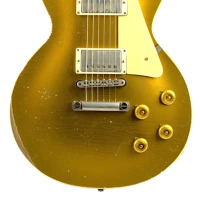 2022 Gibson Custom Shop Les Paul R7 Murphy Lab UHA Gold Top #72604 (PDX) image 3