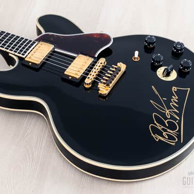 1997 Gibson B.B. King Lucille ES-355 70th Anniversary Limited Edition, Near-Mint & Signed w/ Case, Tags image 11