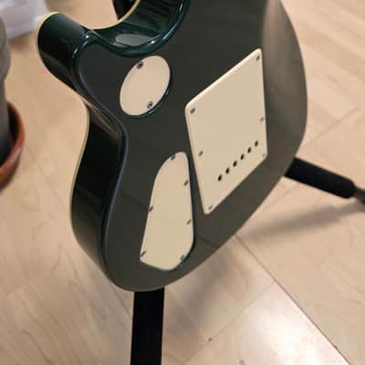 1989 Andy Farrell EVH Eddie Van Halen Signature British Racing Green Burst British UK Custom Shop Boutique Luthier Masterbuilt Master Built Electric Wolfgang Guitar Pre-Music Man Pre-Peavey PRE-PRODUCTION PROTOTYPE image 19