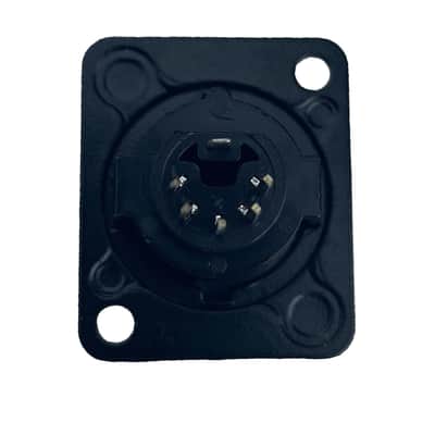 PROCRAFT D-PLATE 5-PIN MIDI / DIN panel mount connector #D-DIN-5 image 3