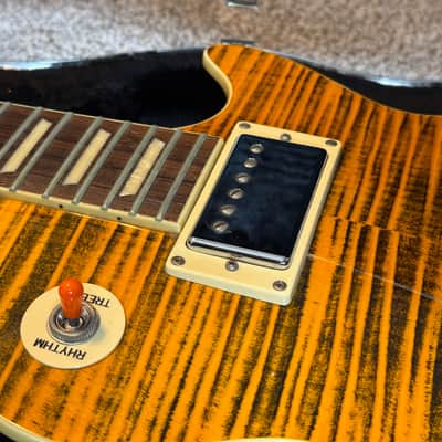 Epiphone Custom Shop Joe Perry Signature "Boneyard" Les Paul 2004 - 2006 - Antique Tiger Stripe image 5