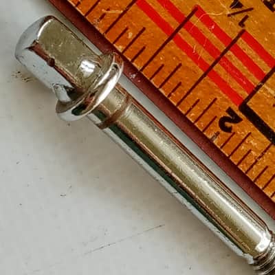 Ludwig 2 5/8"T-Rod Chrome Snare/Floor Tom Drum 12-24 Tension Vintage 80s USA *VG image 2