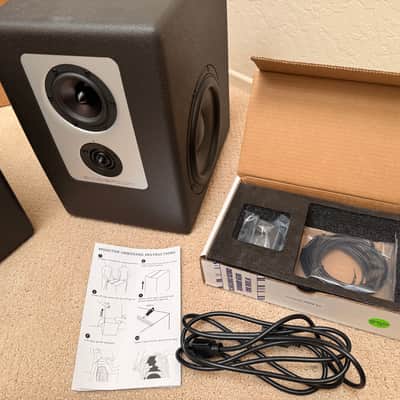 Barefoot Sound Footprint 01 Three-Way Active Studio Monitor - Pair 2017 - Present - Black image 5