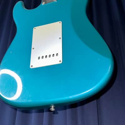 Fernandes Strat Copy - Teal image 19