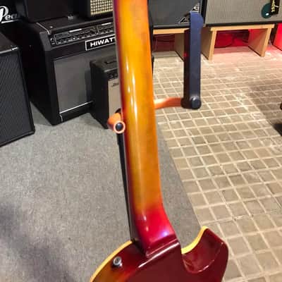 Gibson Les Paul Deluxe LEFTY 1978 - Cherry Sunburst Mini HB image 12