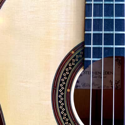 2025 Stephen Eden Classical/Flamenco Guitar, Santos Hernandez Model image 12