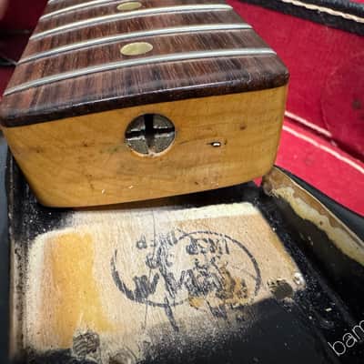 1978 Fender Musicmaster Bass - Black - Light Weight - OHSC image 16