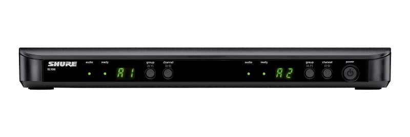 Shure BLX88-H11 Dual Wireless Receiver for BLX Wireless System H11 Band image 1