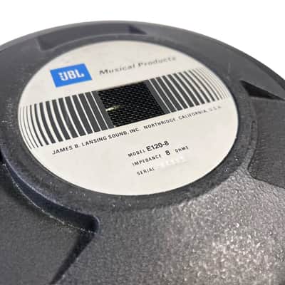 JBL E120-8 12-Inch 8-Ohm Vintage High-Power Speaker image 2