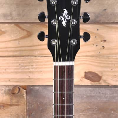 Yamaha APX600 Thinline Acoustic/Electric Guitar Oriental Blue Burst image 6
