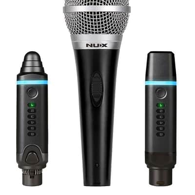 NuX B3 Wireless 2.4 GHz Microphone System Black w/ Free Same Day Shipping image 1