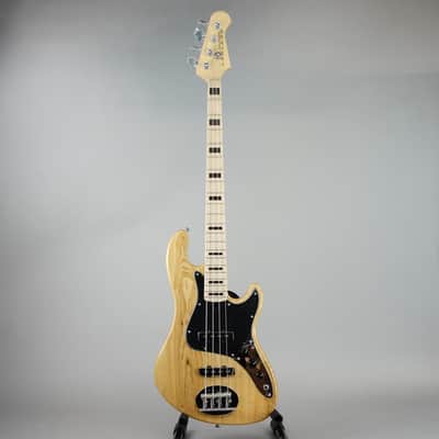 Lakland Skyline Darryl Jones DJ-4 Bass Guitar - Natural with Maple Fingerboard image 2