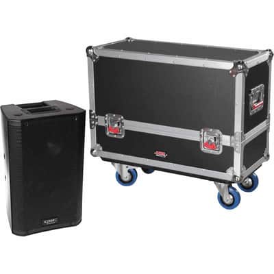 Gator G-TOURSPKR-2K8 Bois G-Tour pour deux enceintes QSC K8 image 1