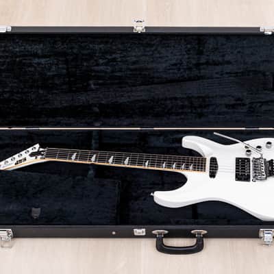 1989 ESP Custom Shop Horizon Custom Vintage Neck Through Guitar White, Near-Mint w/ Floyd Rose, Seymour Duncan image 21