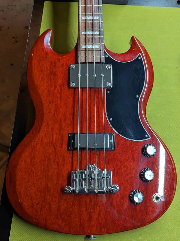 2019 - Present Gibson SG Standard Bass - Heritage Cherry image 1